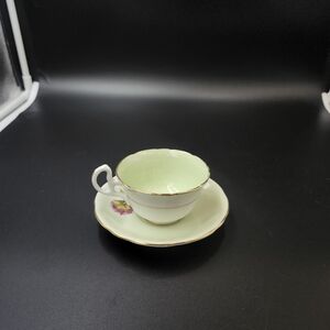 Royal Stafford bone china Lime Tea cup and saucer